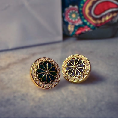 Meenakari Cufflinks