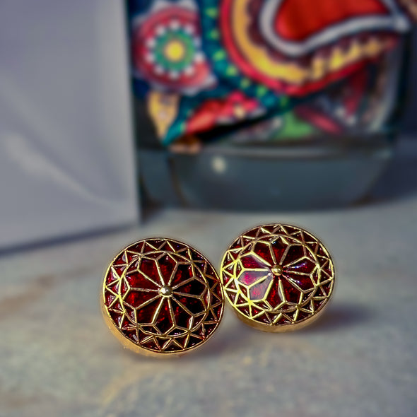 Meenakari Cufflinks