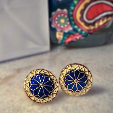 Meenakari Cufflinks