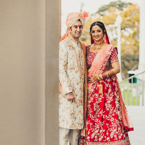 Hand Embroidered Sherwani