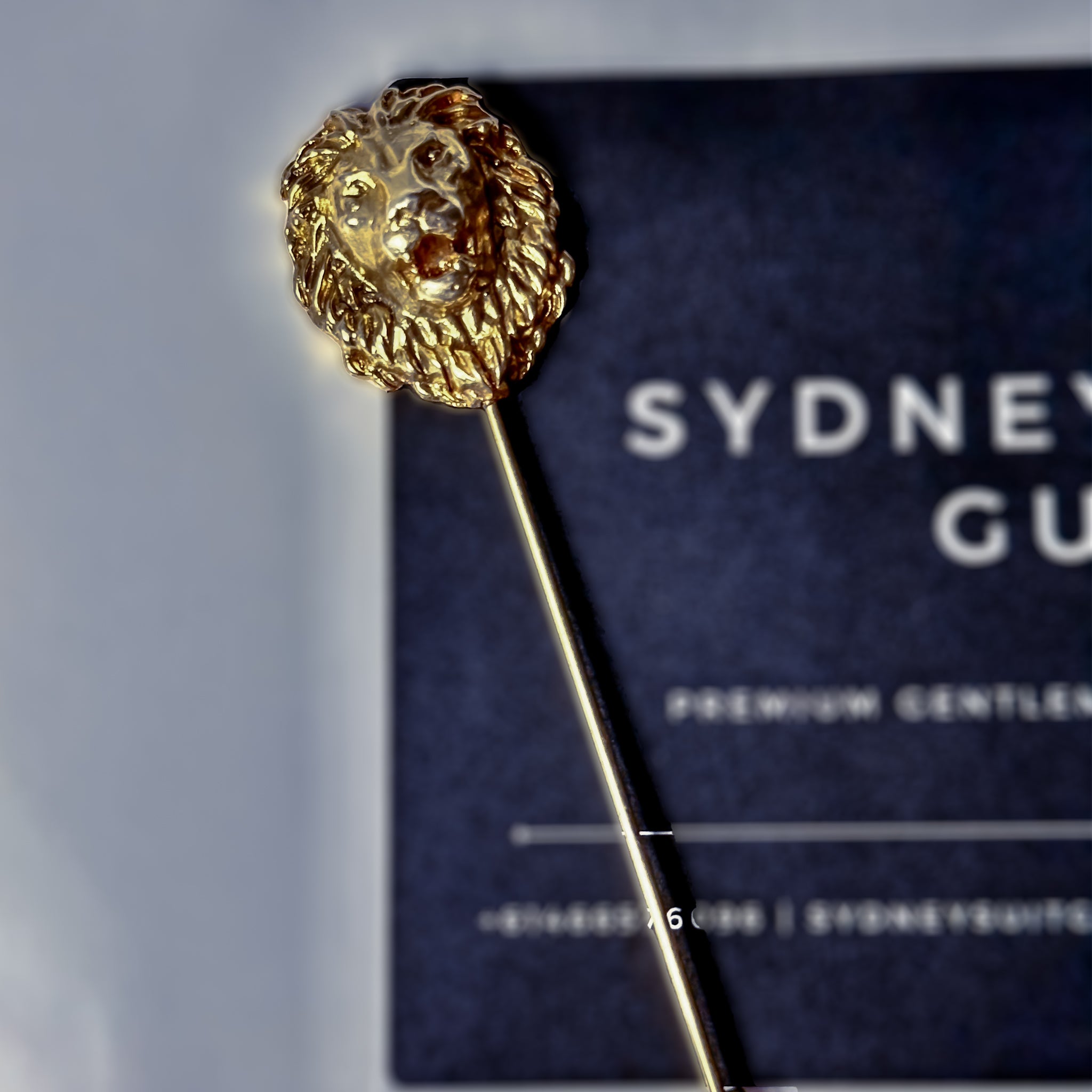 Lion Lapel Pin – Sydney Suit Guy